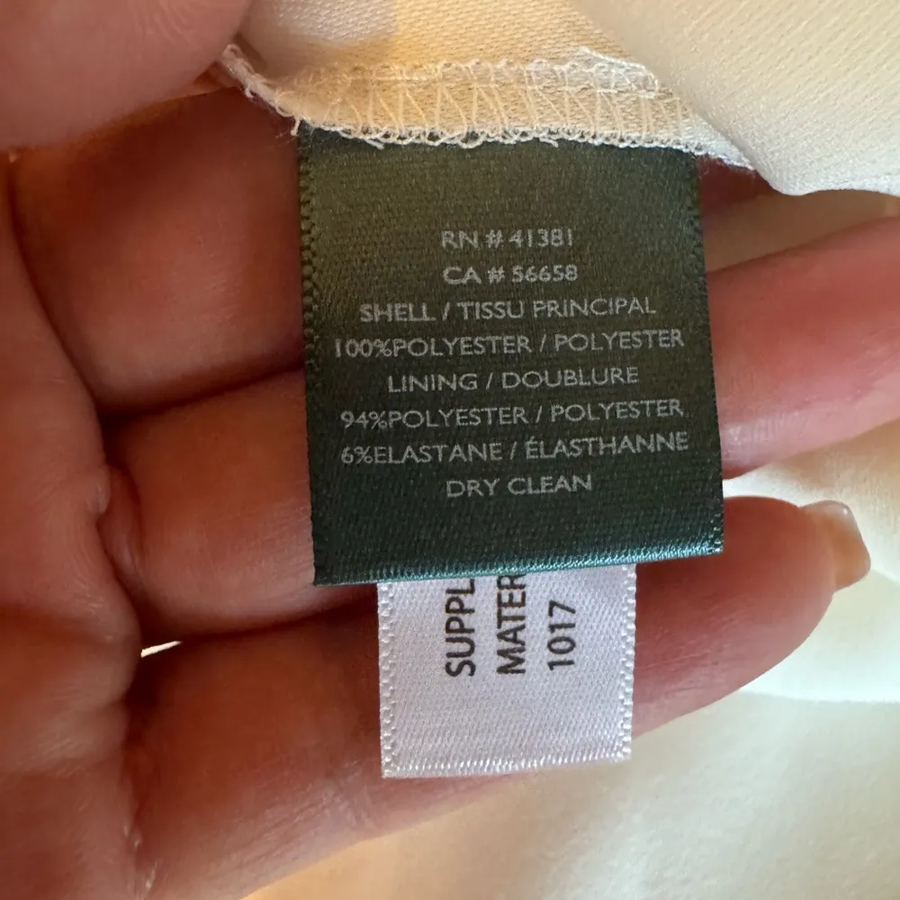 LAUREN RALPH LAUREN Elegant Cream Women's Jumpsuit Size 18. C5 - Image 13