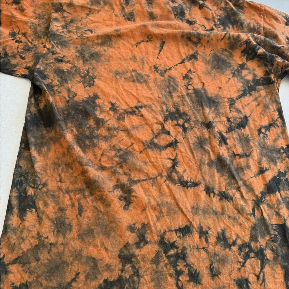 VTG Walt Disney World Animal Kingdom Tiger Face AOP T-Shirt Tie Dye  Unisex M - Image 7