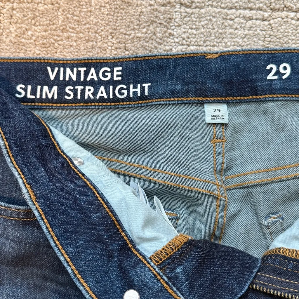 J.crew vintage slim straight jean size 29 - Image 2