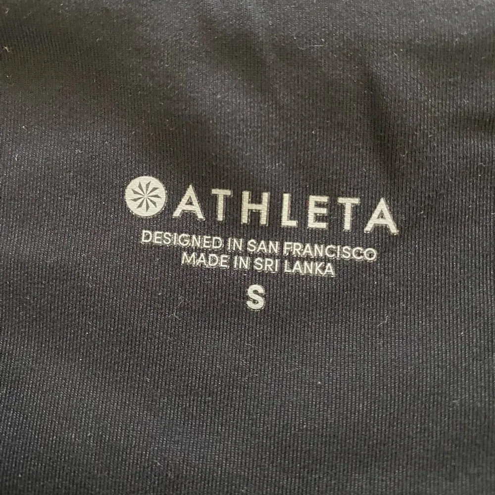 Athleta All Over Gleam Faux Leather Leggings High Rise size small - Image 6