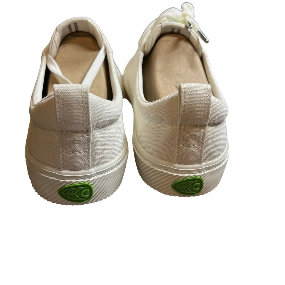 OCA Low Off White Canvas W 9.5 / M 8 New - Image 5