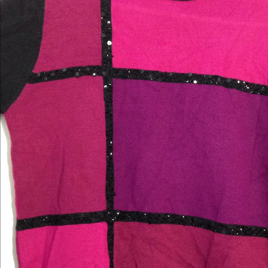 FINAL MARKDOWN Ladies' Alfred Dunner Colorblock Sweater (sp) - Image 2