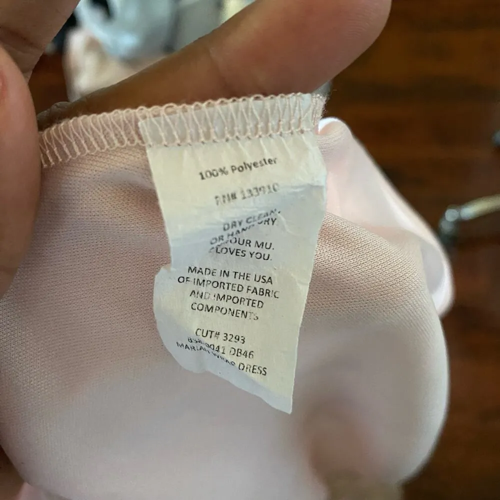 Show Me Your MuMu Mariah Wrap thin strap v-neck party barbiecore Dress Large - Image 10