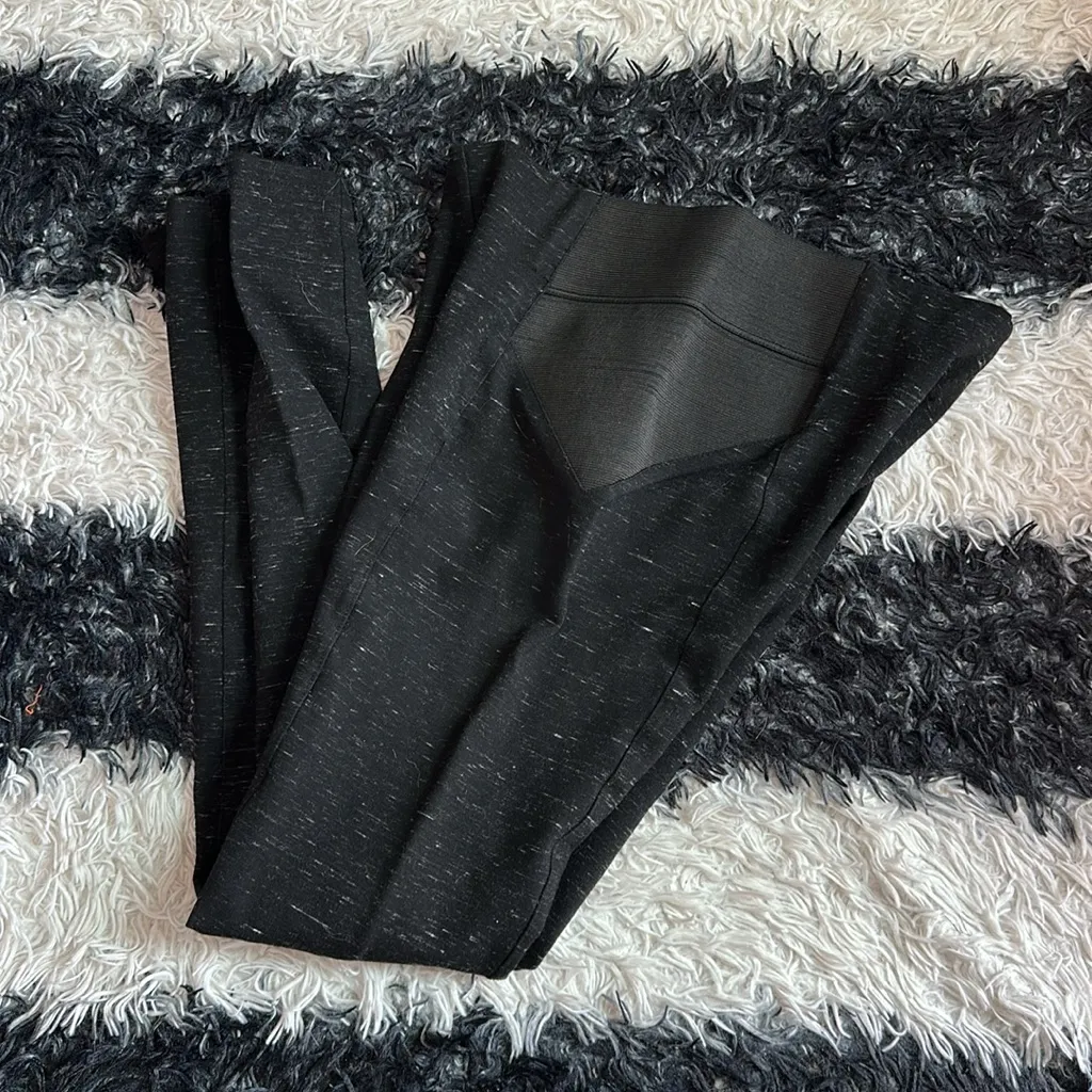 Daytrip (Buckle) Women’s Variegated Black Side Panel Leggings/Skinny Pants, Lg - Image 6