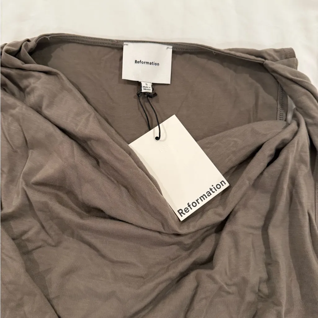 Reformation Anastasia Knit Dress - Image 5