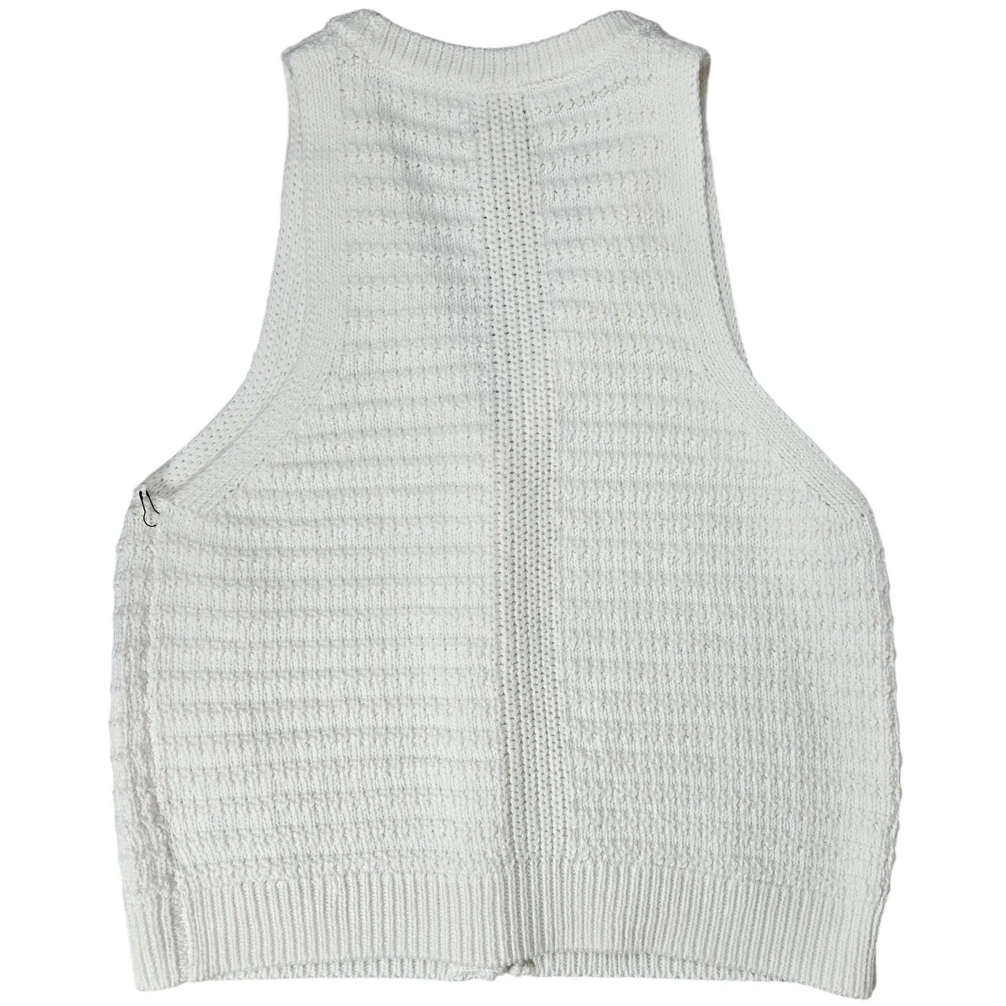Revolve Song of Style‎ by Aimee Song Lady Knit Sweater Tank Vest L NWT White Size L - Image 2