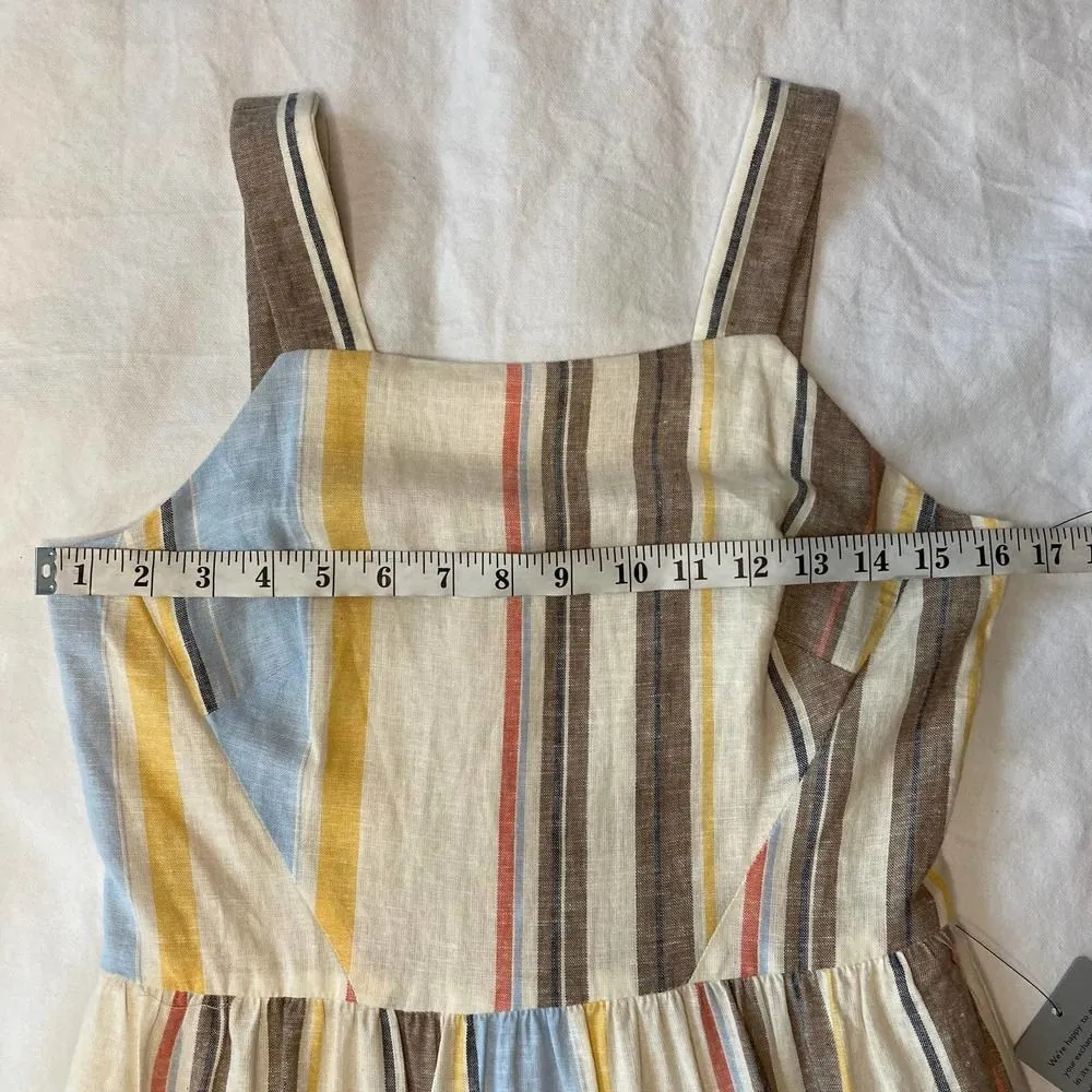 NWT Maggy London Striped Maxi Dress Size 2 - Image 5