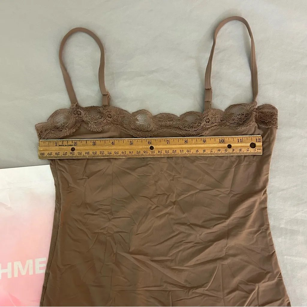 Katchme Lace Trim Romper Tan (Sienna) Onesie, From TikTok Shop, New With Tags Brown - Image 5