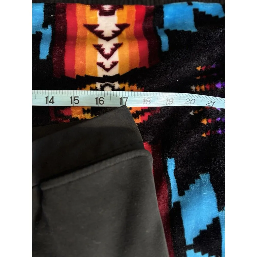 Hilliard & Hanson Black Pants Straight High Rise Zip Hooks Pockets Size 16W - Image 5