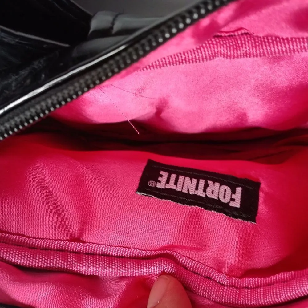 Fortnite Cuddle Team Leader Jumbo Bow Backpack Black - Image 7