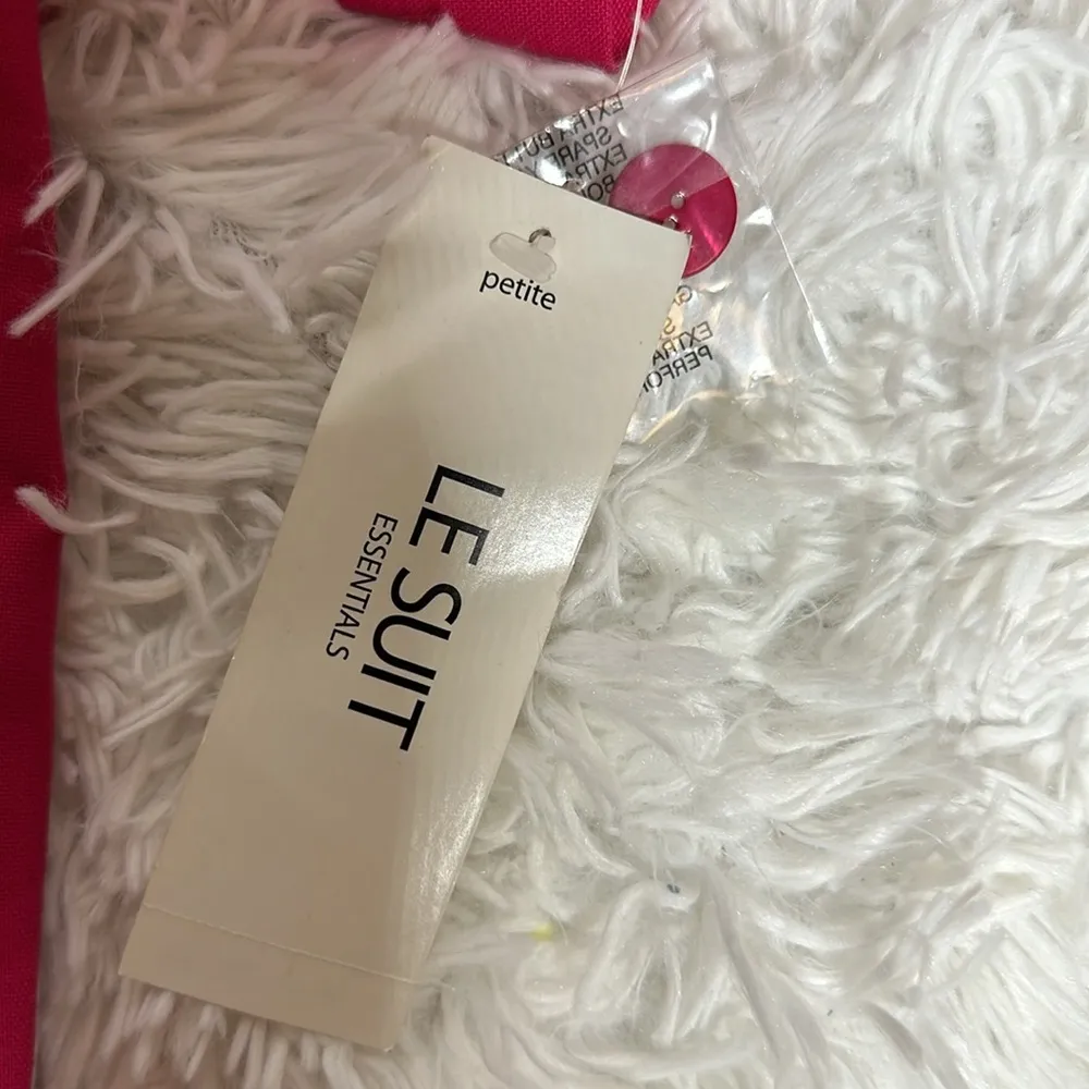 NWT  skirt suit 12p fuchsia Hot pink knee length office Siren Girl Core - Image 12