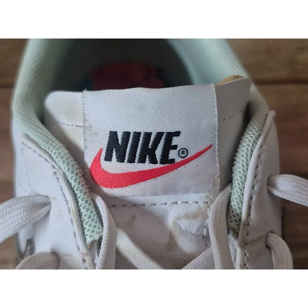 Nike Blazer Platform Low Women's Size 10 DQ7654-100 White Mint Foam Tennis Shoes - Image 8