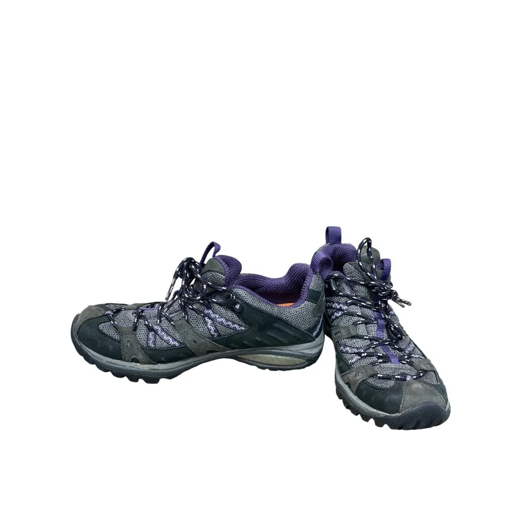 Merrell Continuum Vibram womans purple gray Hiking sneakers Sz 6.5 SKU 9721 - Image 2
