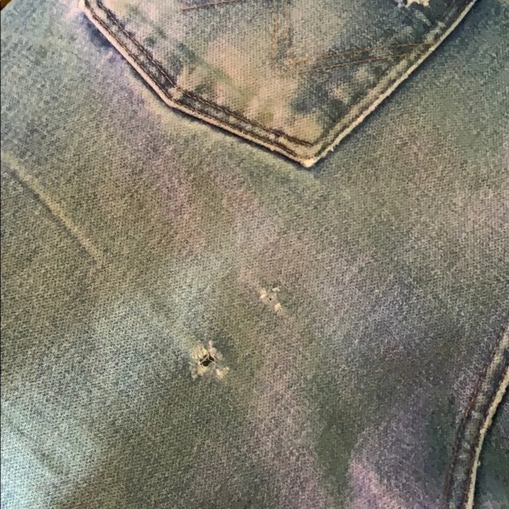 Vintage Wrangler distressed cutoff shorts - Image 7