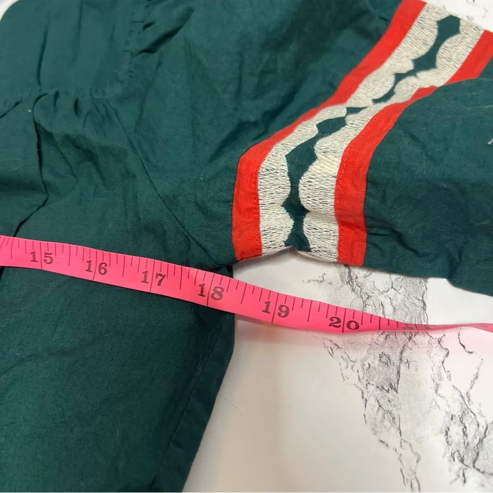 Anthropologie Let Me Be Embroidered Tunic Dress Boho Bohemian Size M petite - Image 10