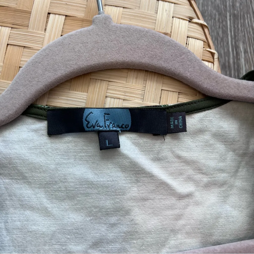 Anthropologie Eva Franco aves wrap blouse parrot &‎ butterfly print - Image 3