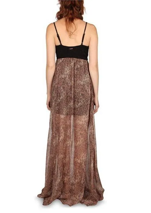 Billabong Leopard Print Maxi Dress - Image 3