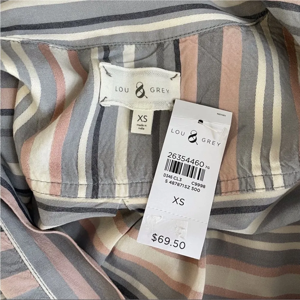 Lou & Grey Striped Blouse - Image 4