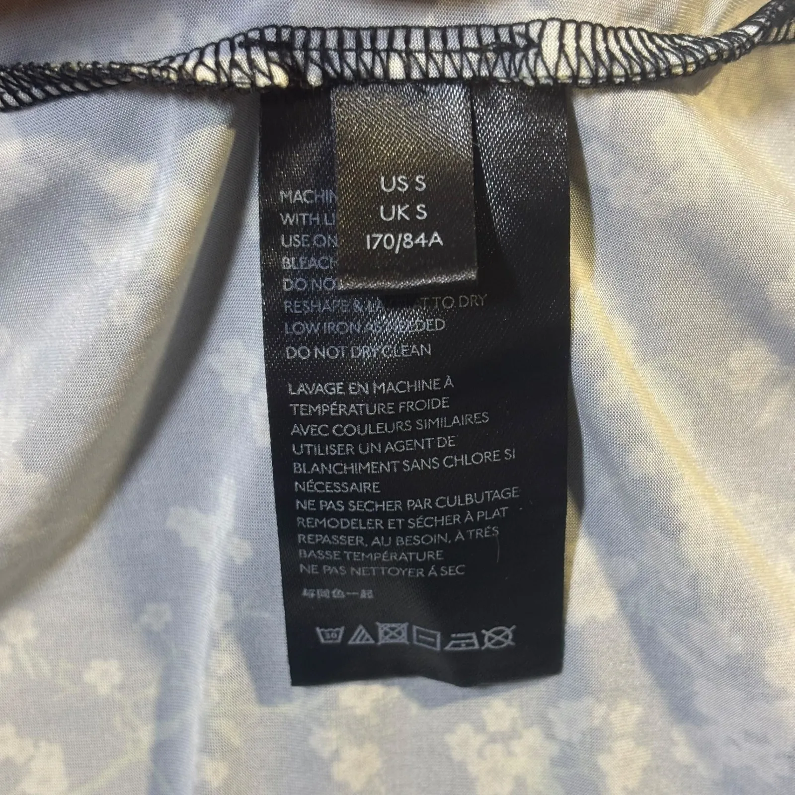 Urban Outfitters UO Floral Cami‎ Top Small Black Yellow Sleeveless Casual Cute - Image 6