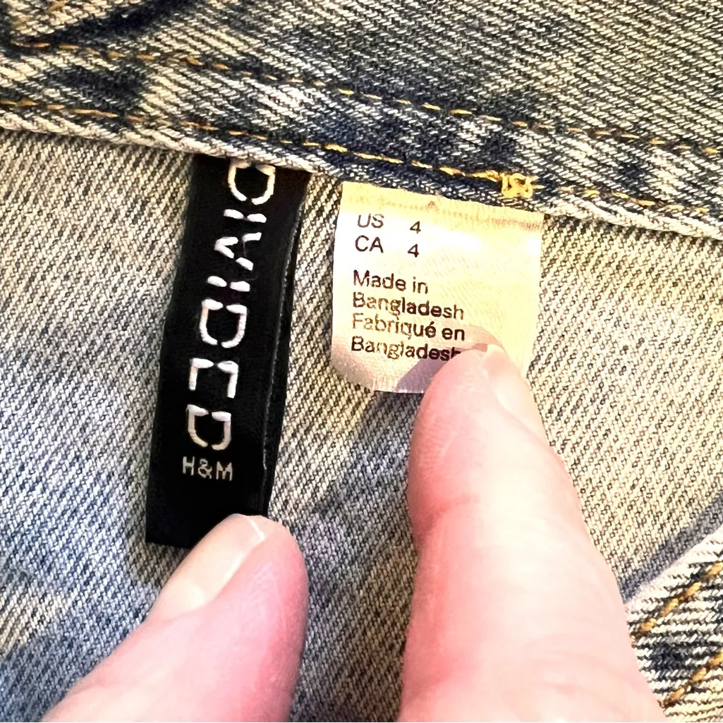 Concert Music Rock All Over Patches Reworked Womens Sz 4 Small Divided - Image 6