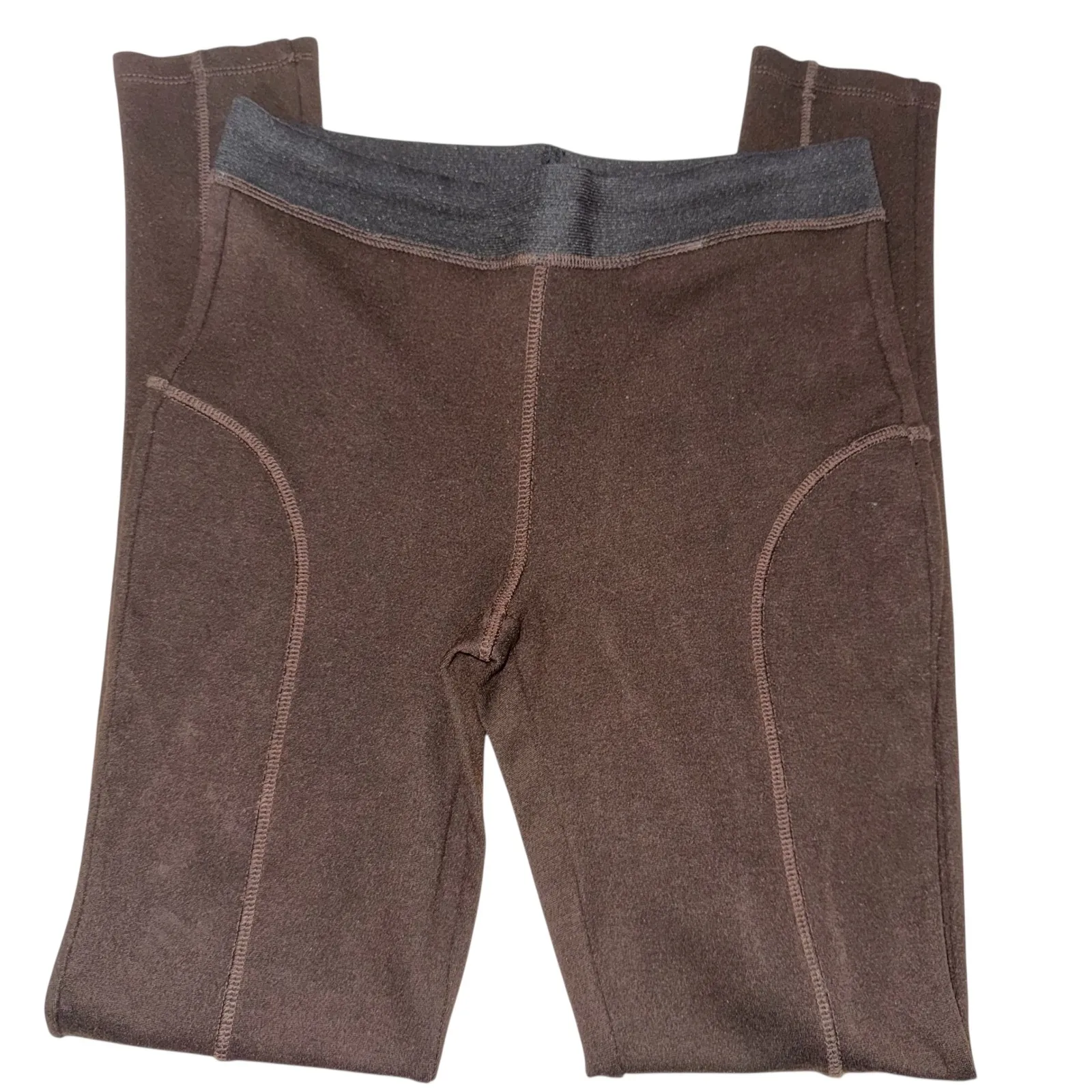 Michael‎ Kors Leggings S Brown Modern Chic Comfortable Knit Pull On Pants - Image 2