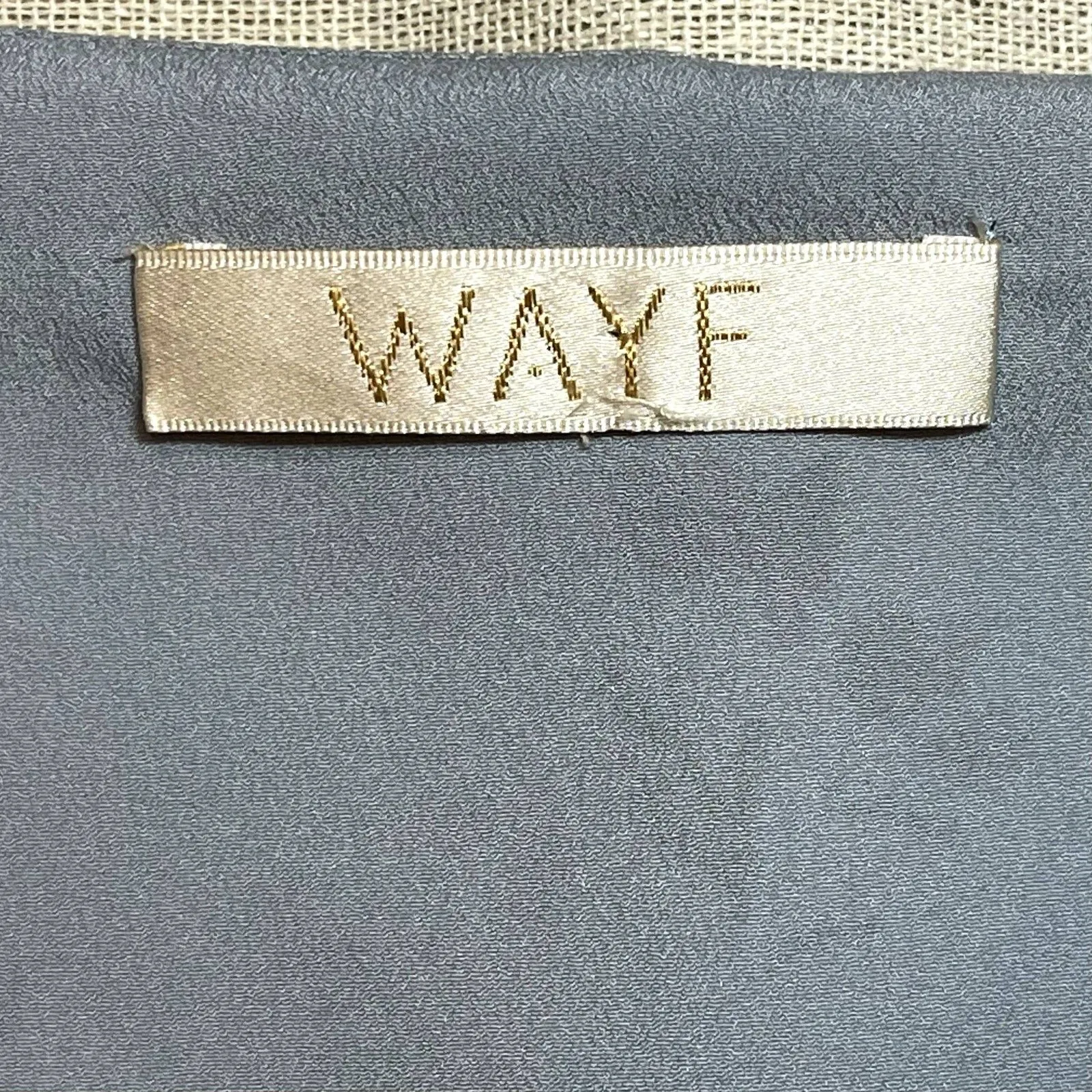 WAYF | Blue Floral Tie Front Blouse | Large - Image 8