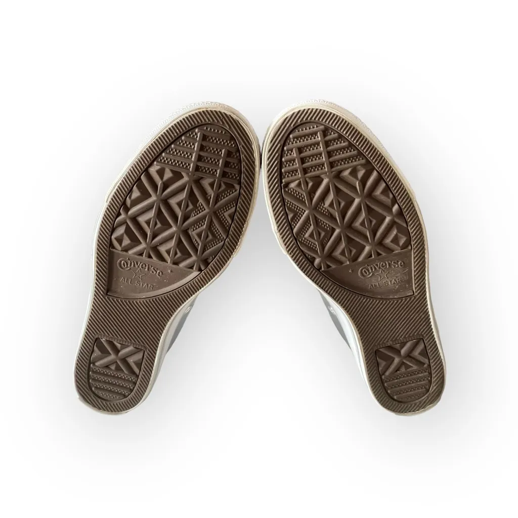 Rare: Sophia Vergara’s Converse ✪ Chucks Lux Mid Wedge Sneakers ✪ Metal Glacier - Image 13