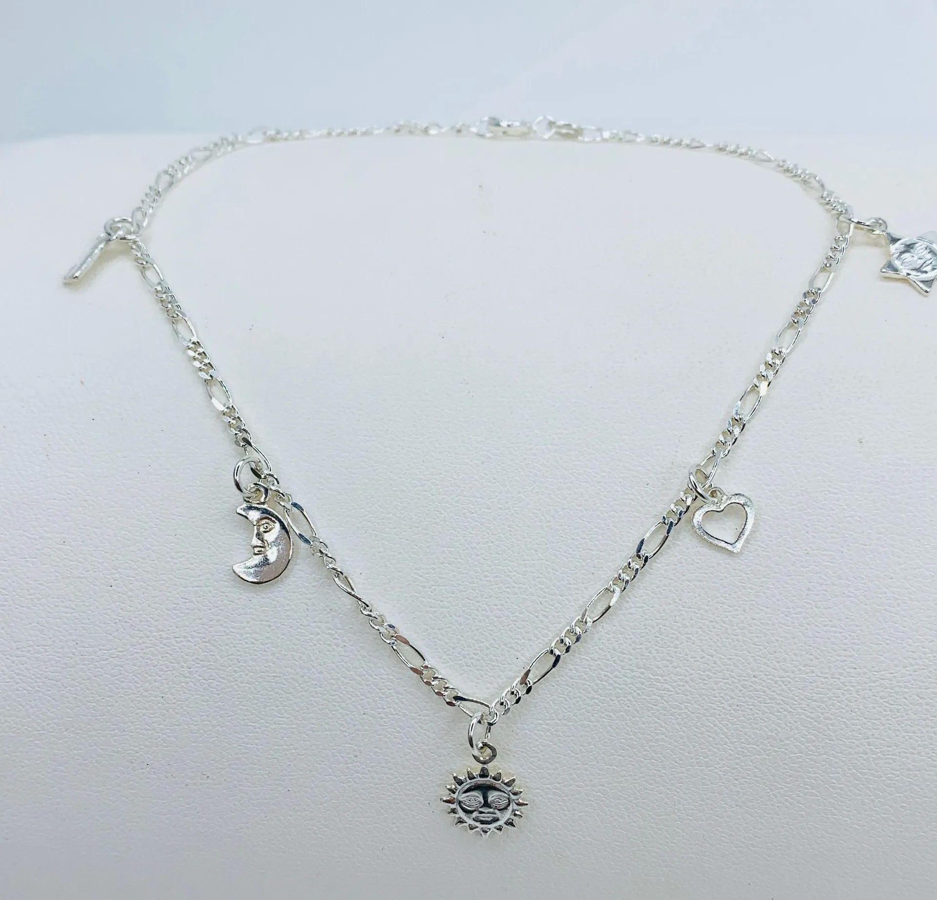 925 Sterling Silver Ankle Bracelet ♥️ - Image 5