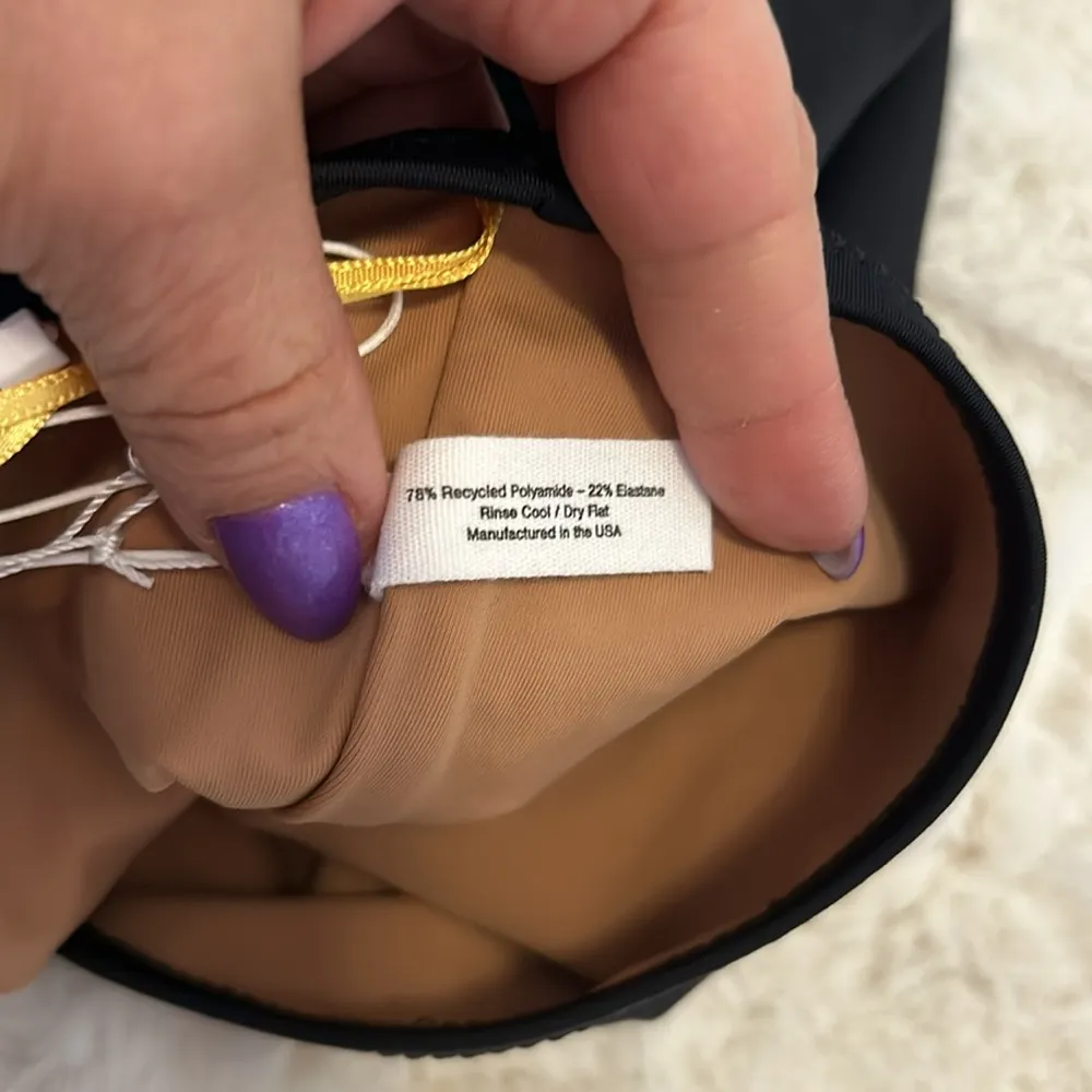 Nu Swim Paradise One Shoulder Swimsuit Black Size XXL - Image 13