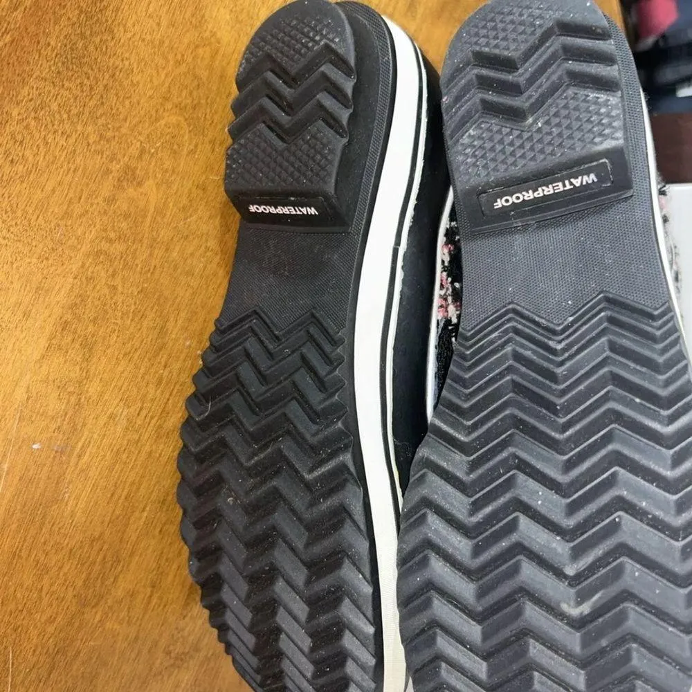 Sorel Women’s Tivols Lace Up Pink/White/Black water proof Boots Size 10-VGUC - Image 5