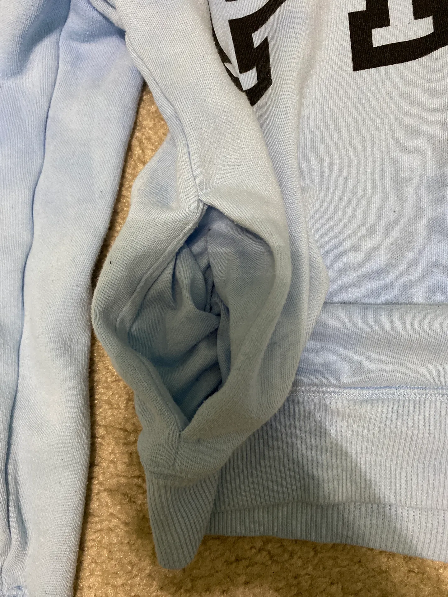 PINK Lace Up Hoodie - Image 2