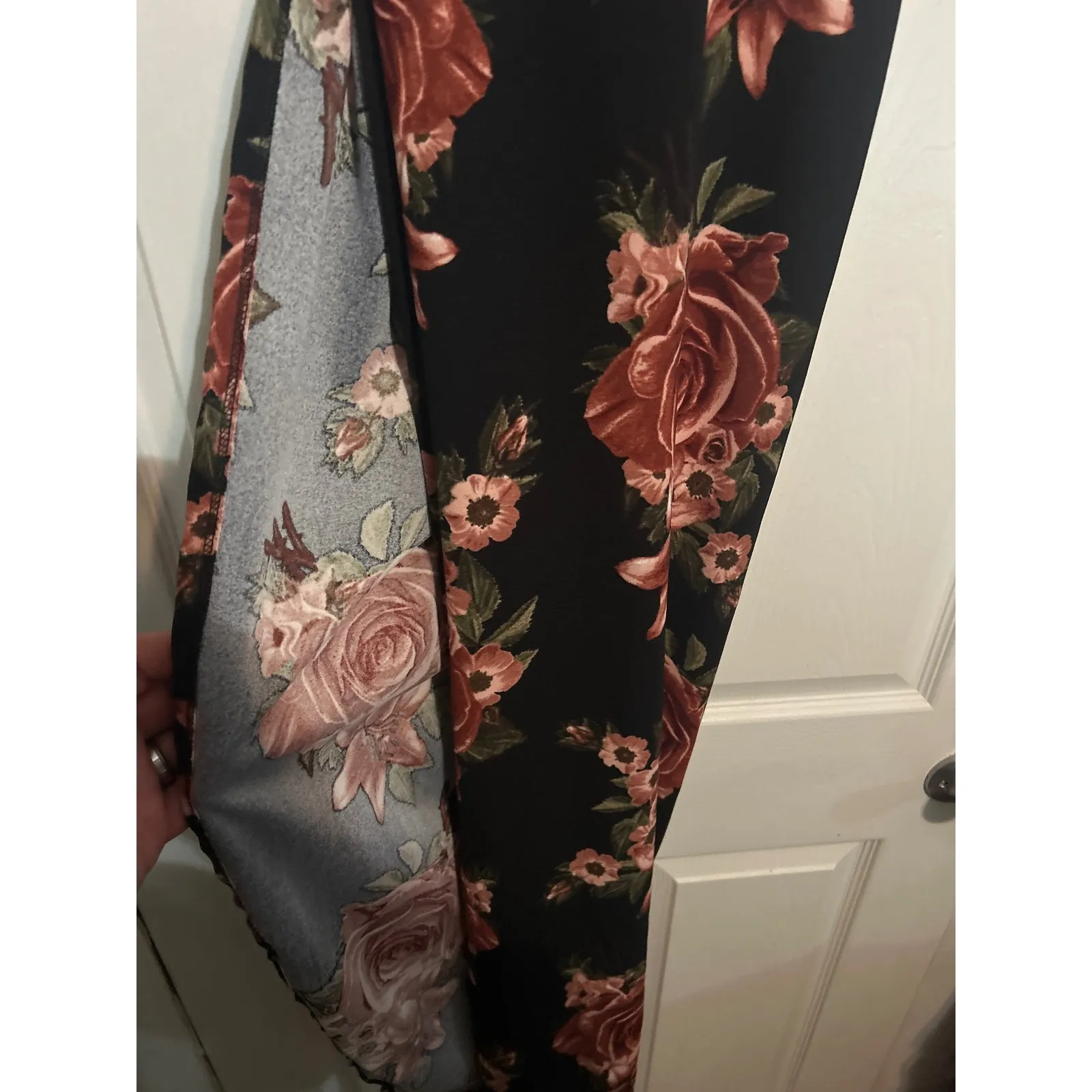 Scobe Floral Bodycon Dress Sleeveless Sweetheart Midi‎ Rose Print - Image 4