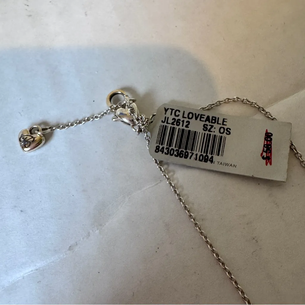 Brighton True Color Rhinestone & Amethyst Silver Tone Necklace Women’s Jewelry - Image 6