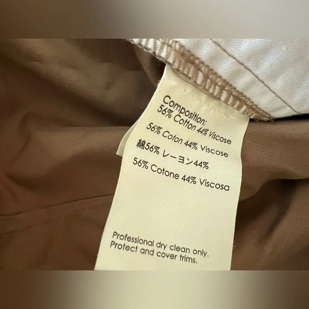 3.1 Phillip Lim Brown Zipper Pants High Rise - Image 5