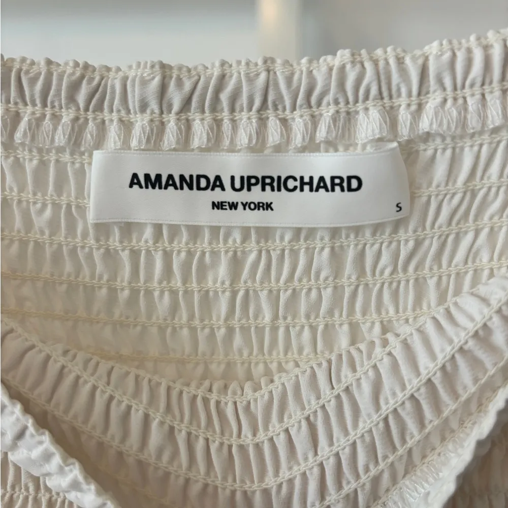 Amanda Uprichard cream ruffle skirt - Image 2