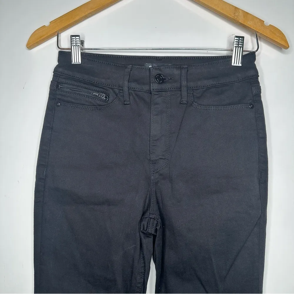 Athleta Black Flex Ultra Skinny Jeans Size 2 - Image 4