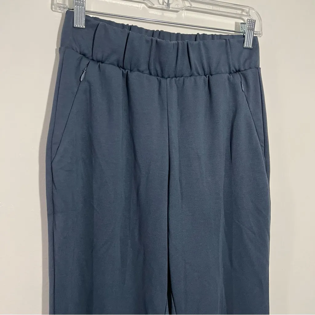 New Universal Standard‎ Smart Signature Ponte Pants In Muted Sky Size 2XS (6-8) - Image 4