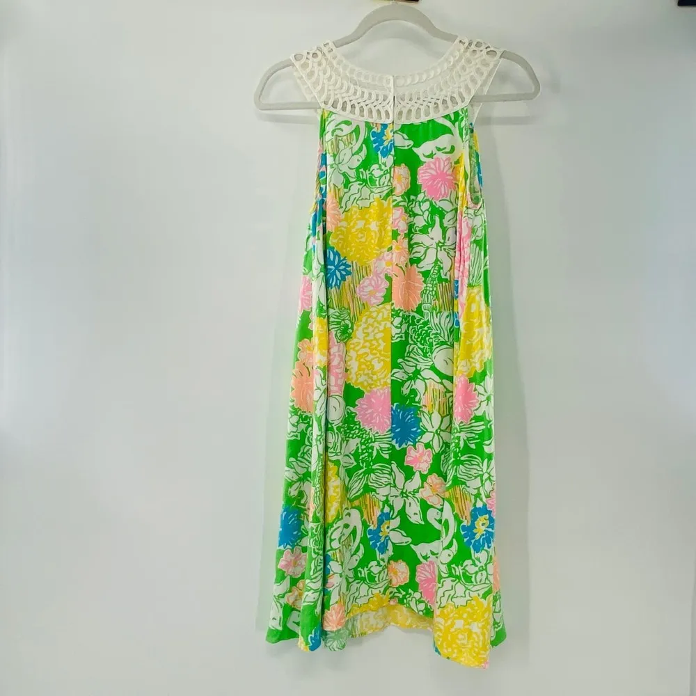 Lilly Pulitzer Jillie Swing Shift Dress in Hibiscus Stroll Floral Small - Image 10