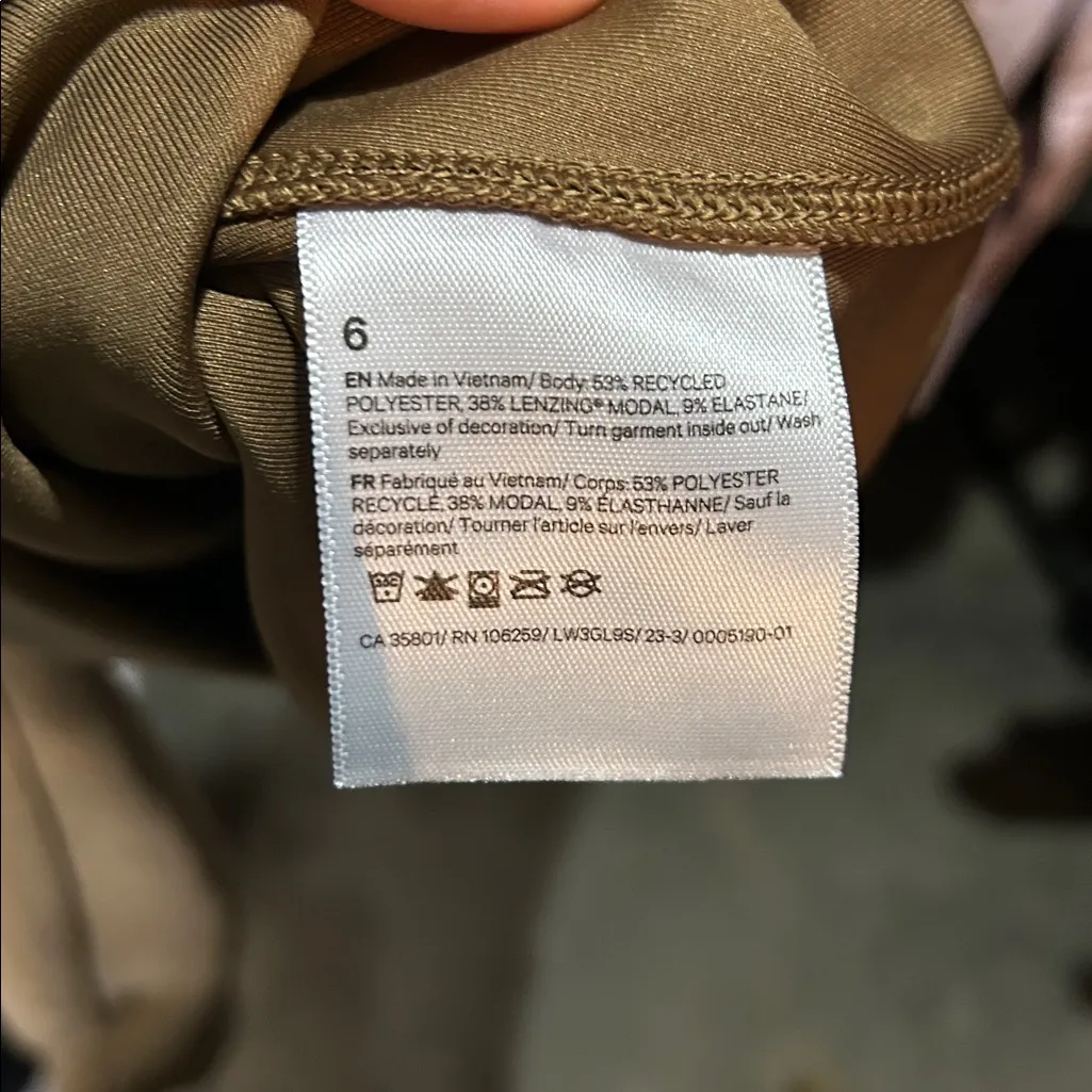 18. Lululemon Softstreme Perfectly Oversized Cropped Crew Allspice - Image 6