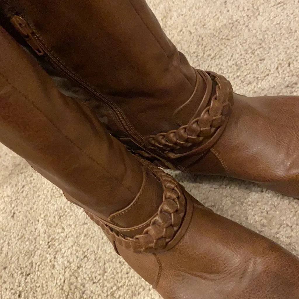 Rampage Brown  Riding Boots - Image 5