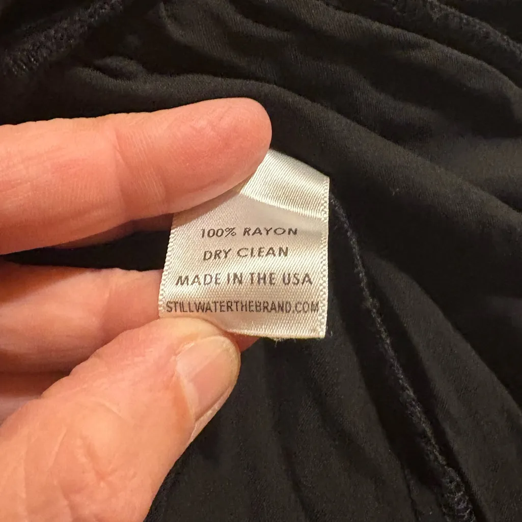 Stillwater The Jessie Black Midi Dress - Image 9