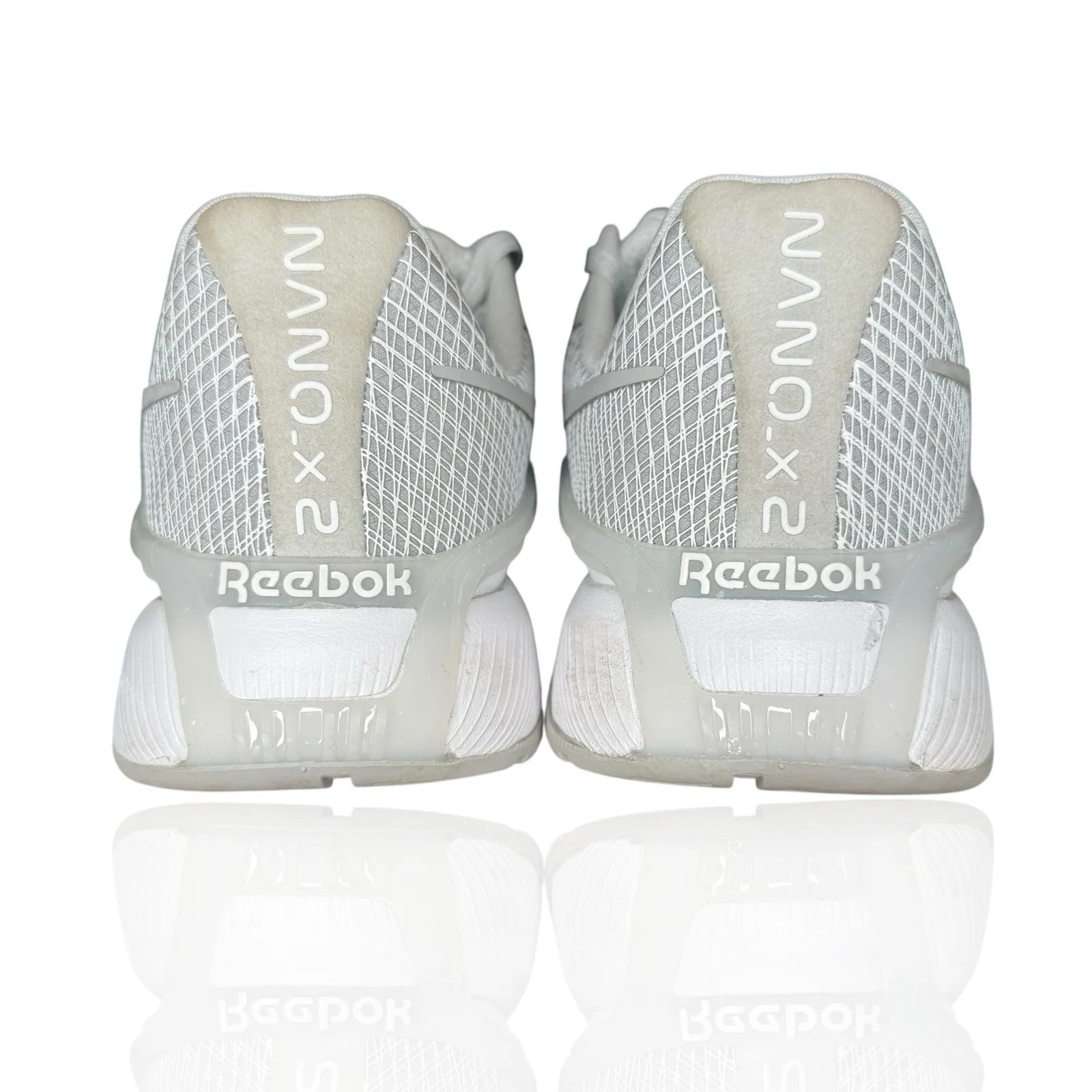 Reebok Nano X2 Women's Cross Trainers US Size 9.5 GZ0882 White Sneakers Shoes - Image 6