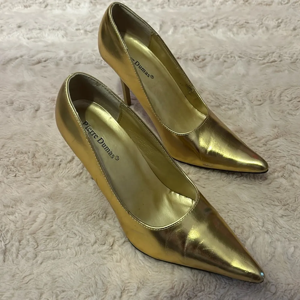 7.5M gold heels • - Image 12