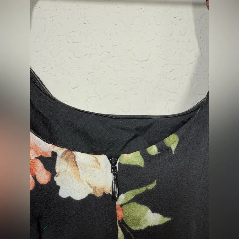 Likely Tara Floral Puff Sleeve Dress SEE MEASUREMENTS - Image 7