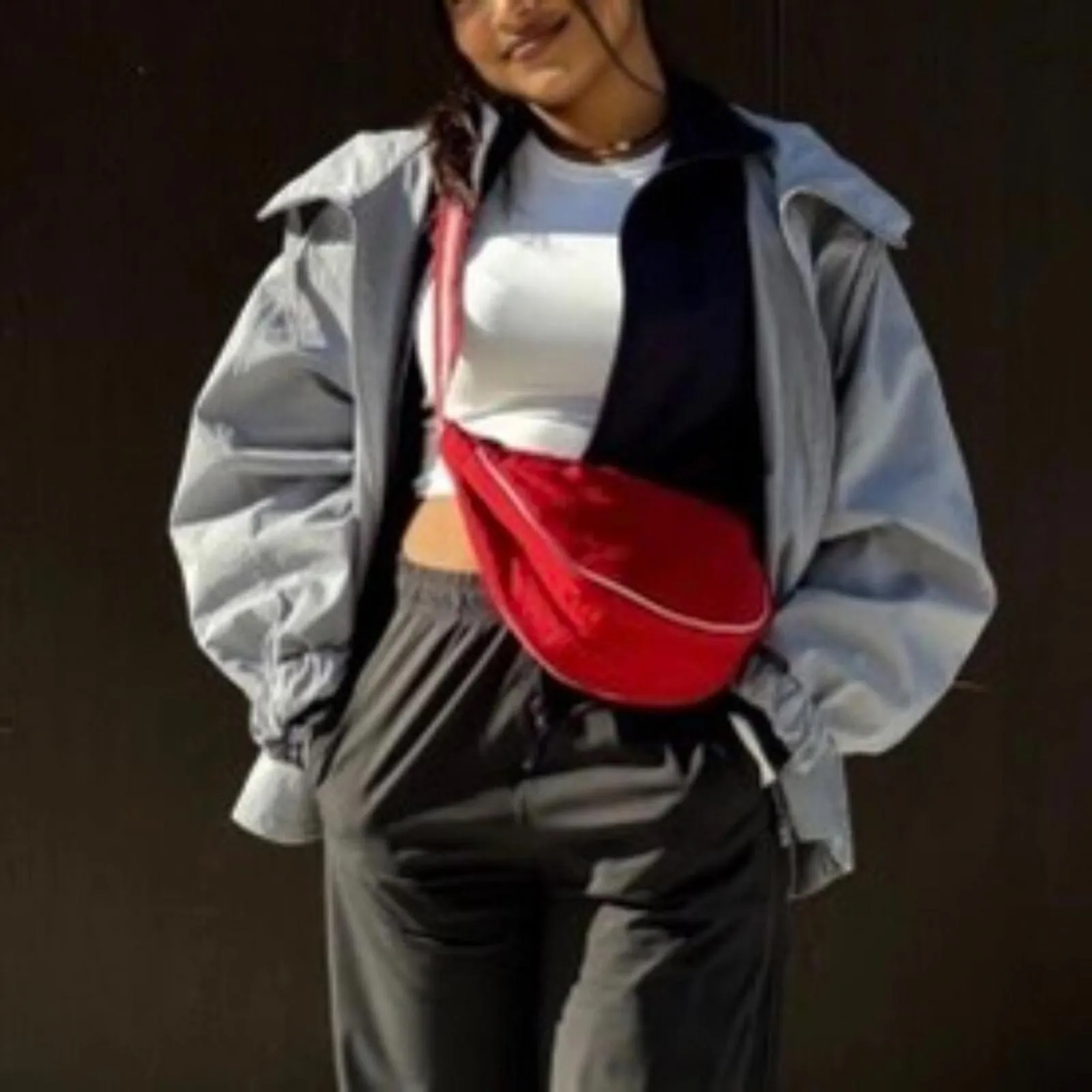 Uniqlo AIRism Soft Cropped T-Shirt White NWT XS - Image 2