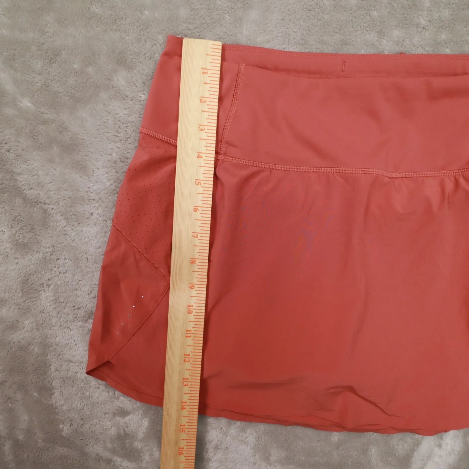 Athleta Run With It Skort 14" Terracotta Pink Women's Small 566723 Tennis - Image 6