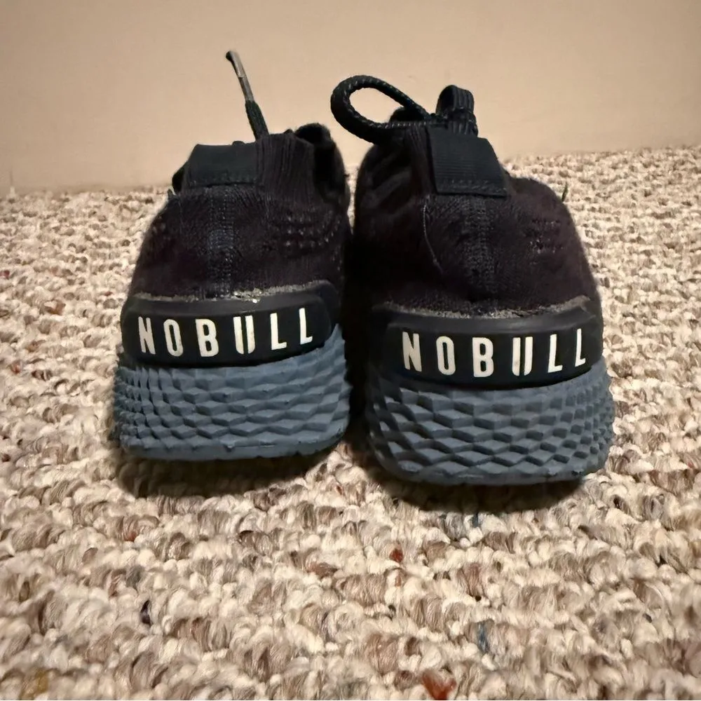 Nobull Navy Diamond Knit Runner Sneakers- Size 8.5 Women’s - Image 2