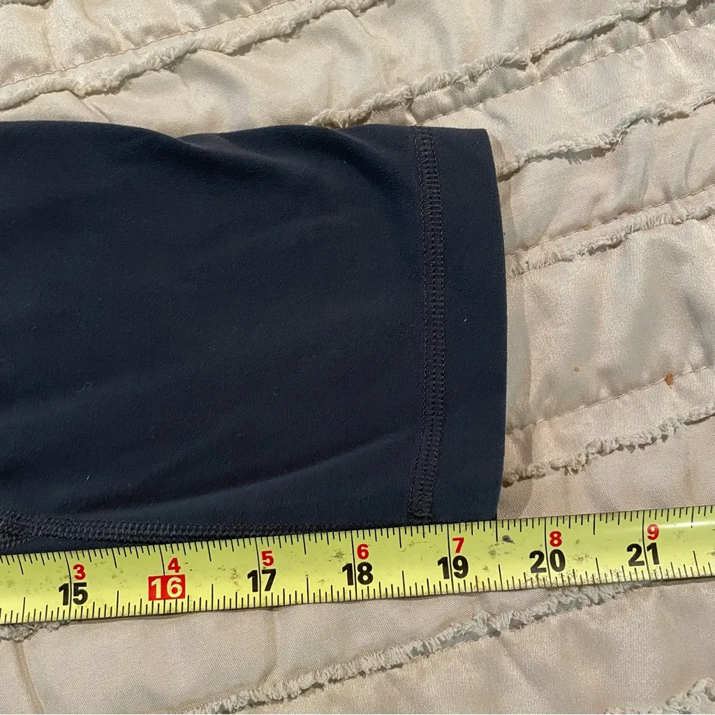 Lululemon Align Crop 19" Activewear Leggings Blue Tied 4 W6HGRS - Image 9