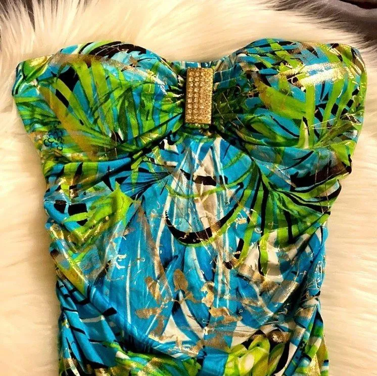 Strapless Blouse Size Small Multiple - Image 2