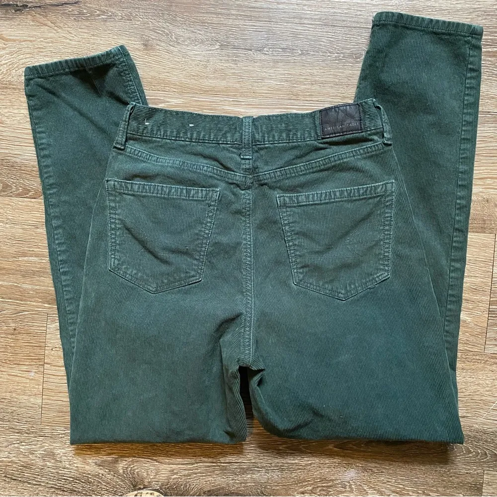 Teal Corduroy Mom Straight Jeans Size 0 - Image 5